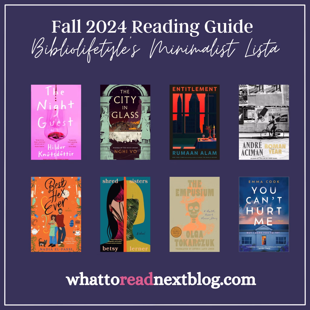 Bibliolifestyle Minimalist List for Fall 2024