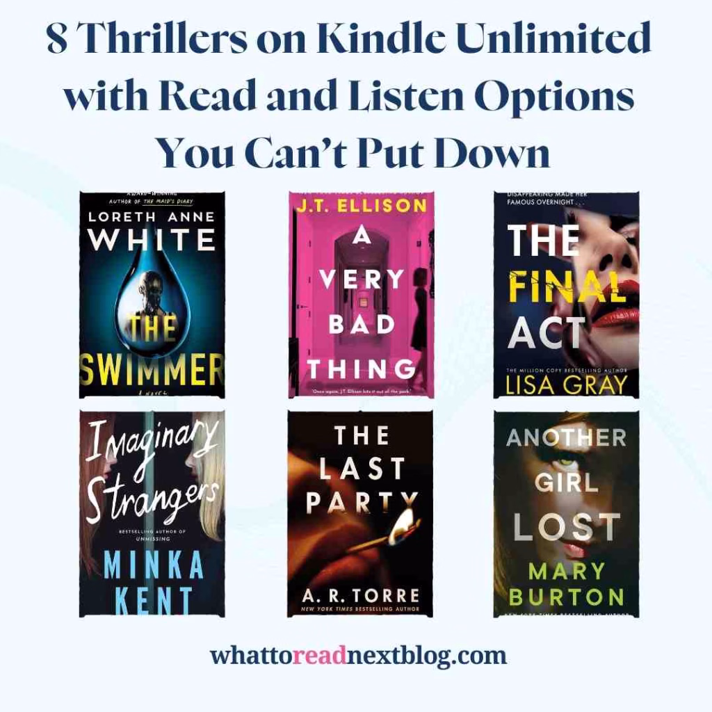 8 Read and Listen Thrillers on KU