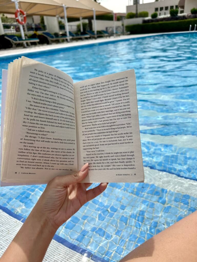 Beachside reading