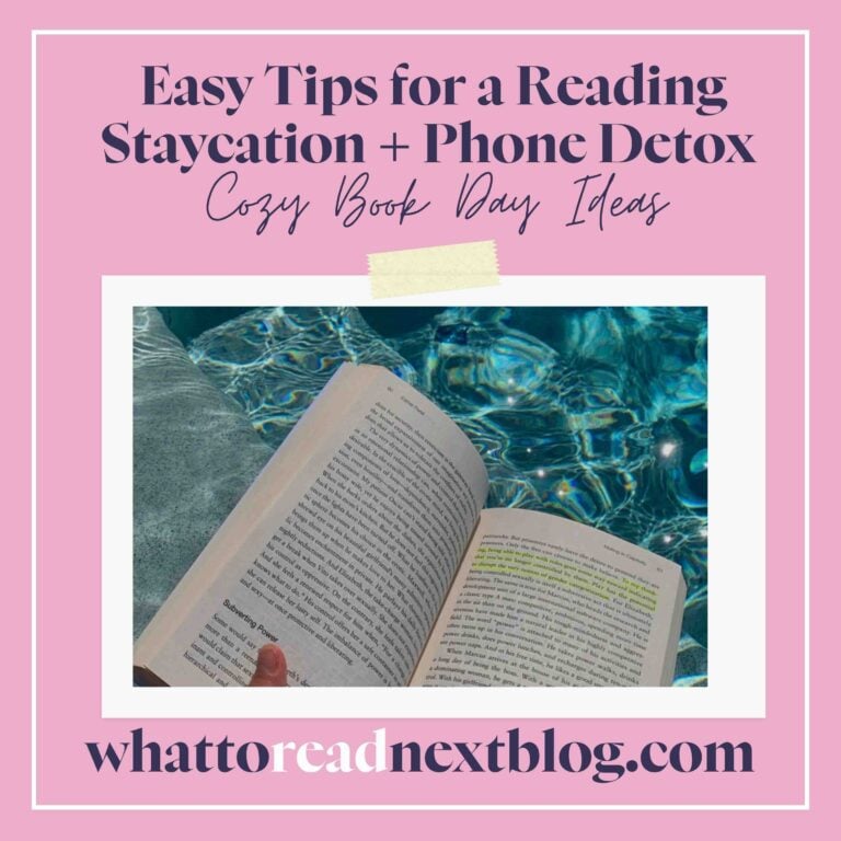 Reading Retreat Staycation and Phone Detox