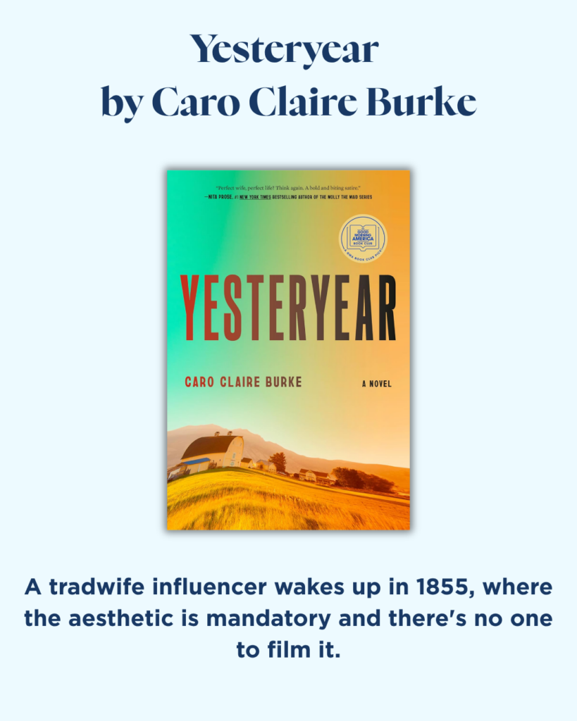 Book Like Yesteryear by Caro Claire Burke