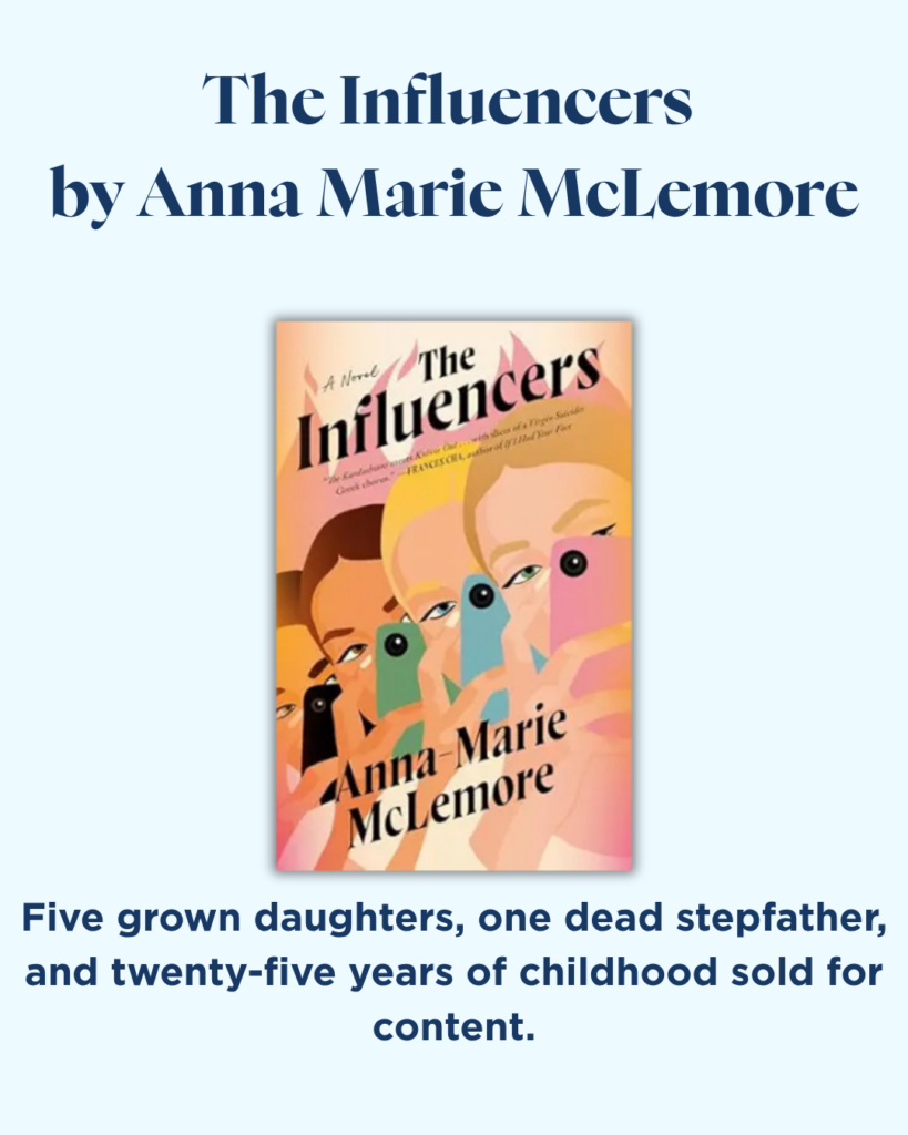 Book Like Yesteryear by Caro Claire Burke- The Influencers by Anna Marie McLemore